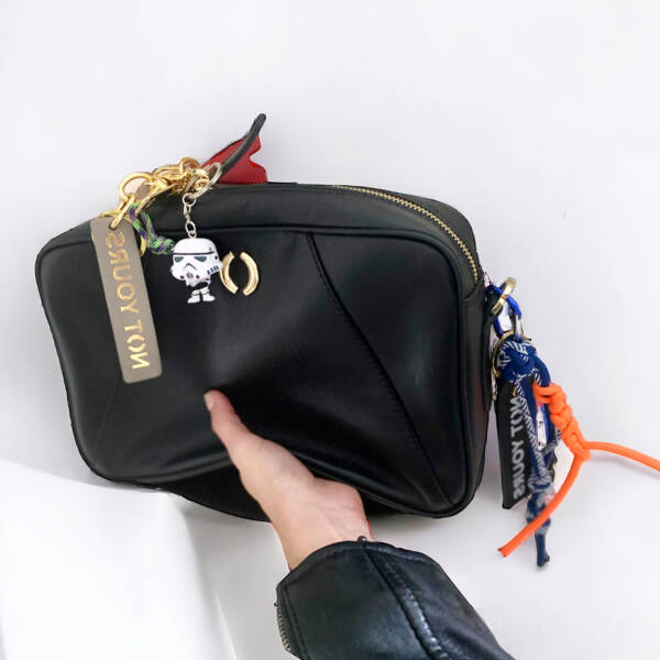 (Pre-Order)Trio Black Shoulder / CLutch Bag - Image 5