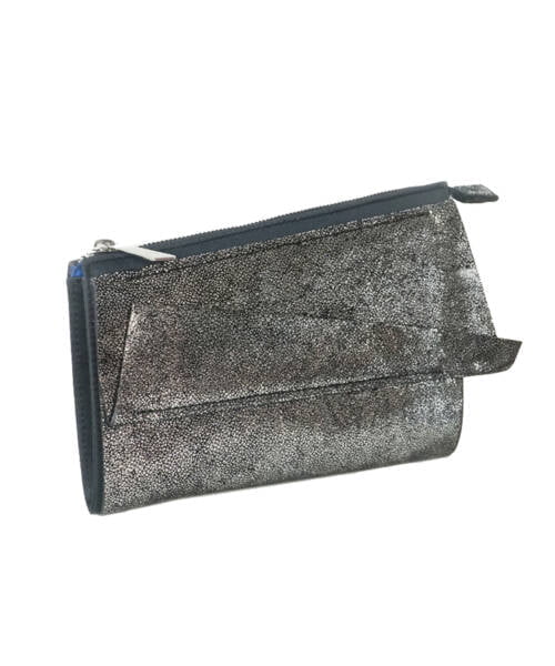 Origami Clutch Black / Silver