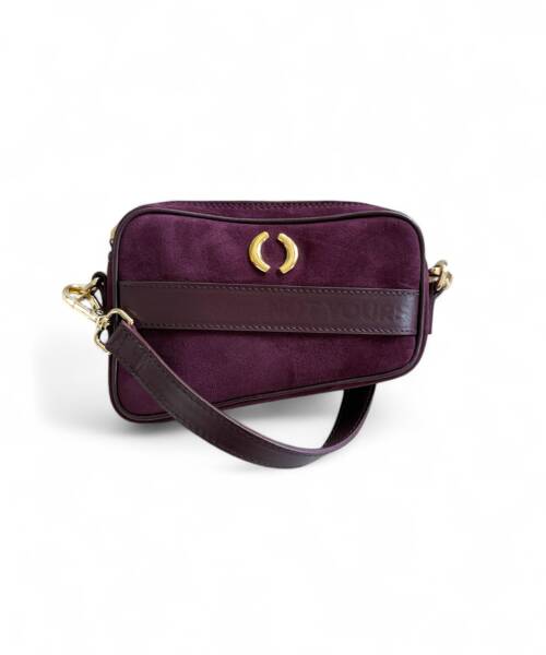GEO Mini Suede Burgundy