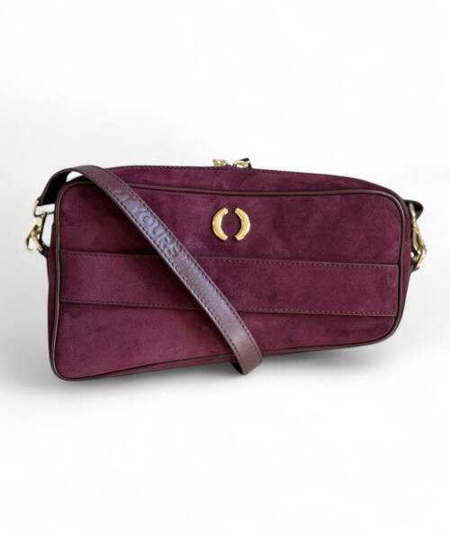 GEO Burgundy Shoulder / Clutch Bag