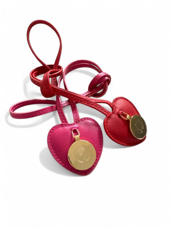 O-heart Charm Rosso - Image 2