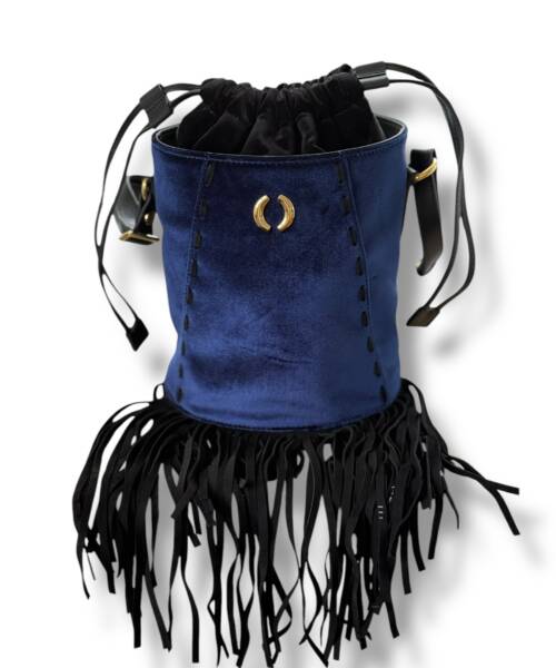 Bucket Velvet Fringe Blu