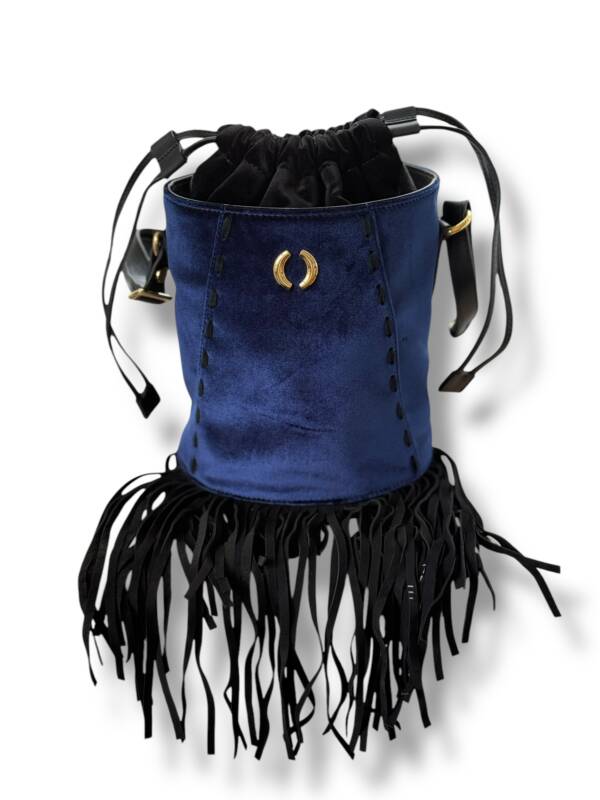 Bucket Velvet Fringe Blu