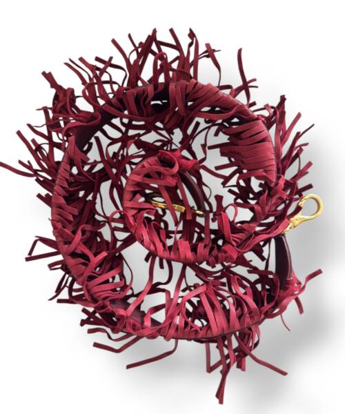 Fringe Strap Marsala