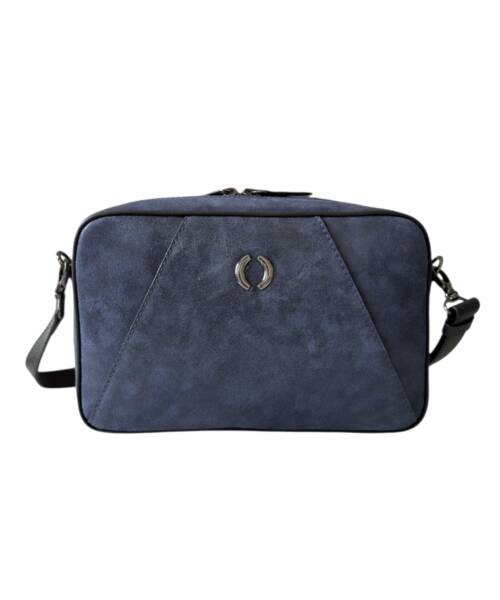 TRIO Dark Blu Shoulder / Clutch Bag