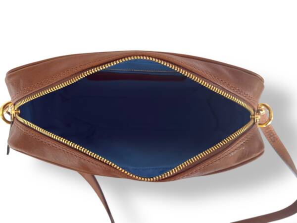 TRIO Brown Shoulder / Clutch Bag - Image 4