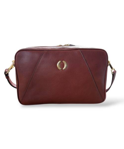 TRIO Brown Shoulder / Clutch Bag