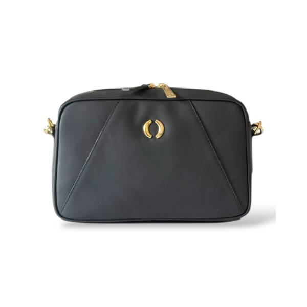 TRIO Black Shoulder / Clutch Bag