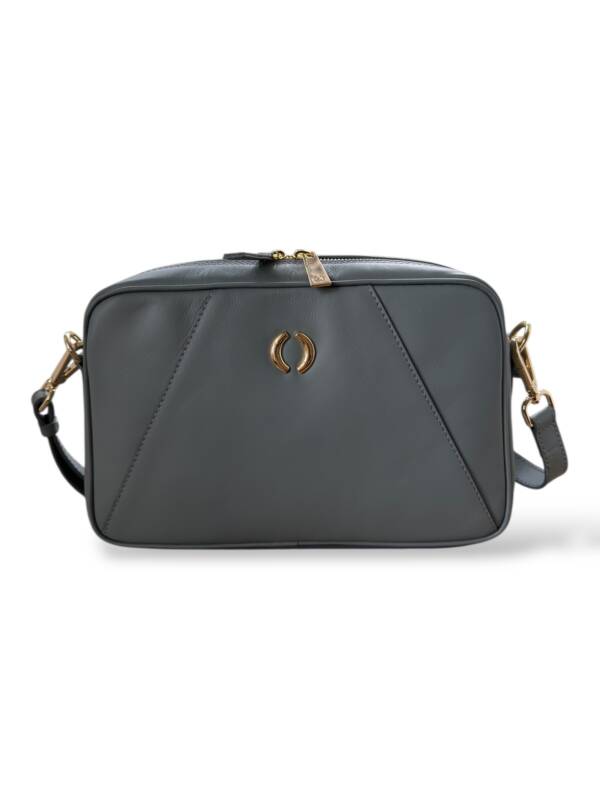 TRIO BluGrey Shoulder / Clutch Bag