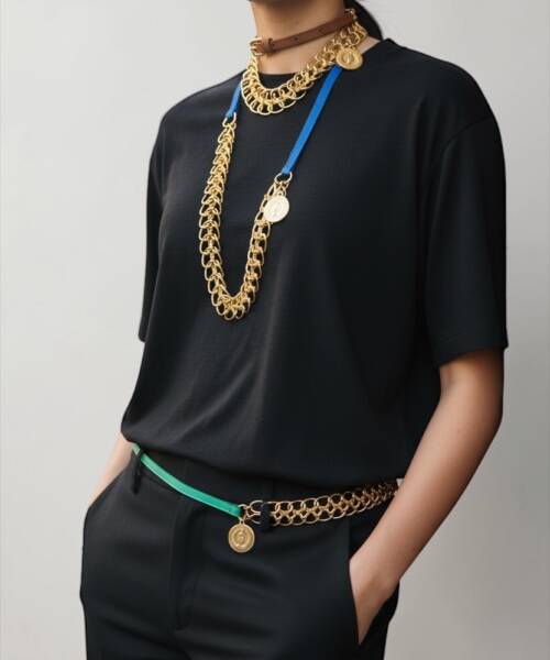 (NEXO) Chain Belt / Necklace