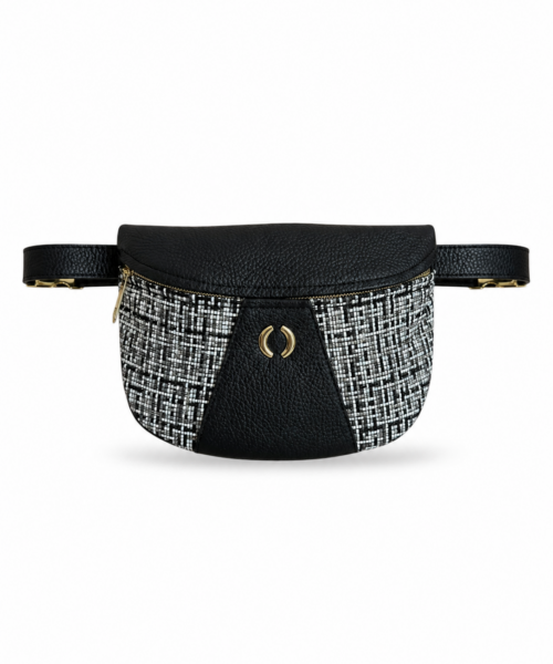 Fanny Black Tweed